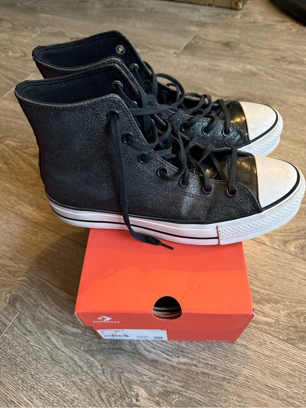 High-Top Converse Sneakers
